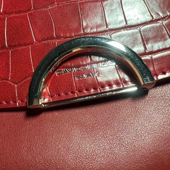 David Jones Red Shoulder Bag/Crossbody NWT - Picture 11 of 11